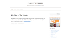 Desktop Screenshot of planetpublish.com