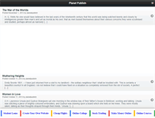 Tablet Screenshot of planetpublish.com